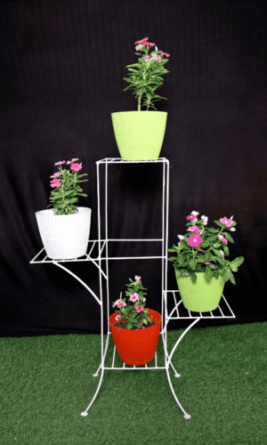 4 flower pot stand