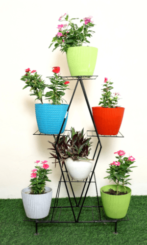 6 flower pot stand