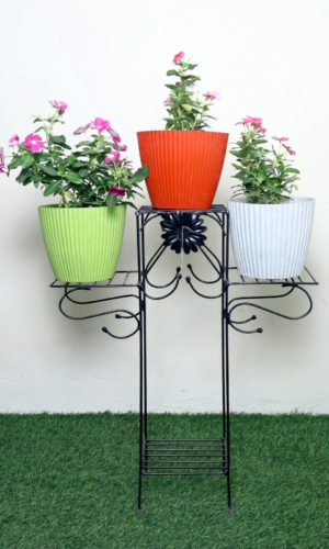 Straight 4 pot stand