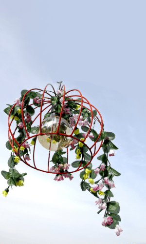 Hanging garden lights