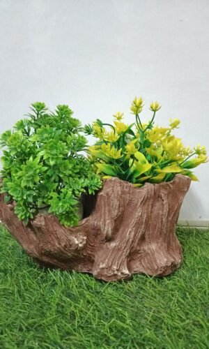 The Serene Parisian Lady Resin Flower Vase – Bohemian Chic Decor